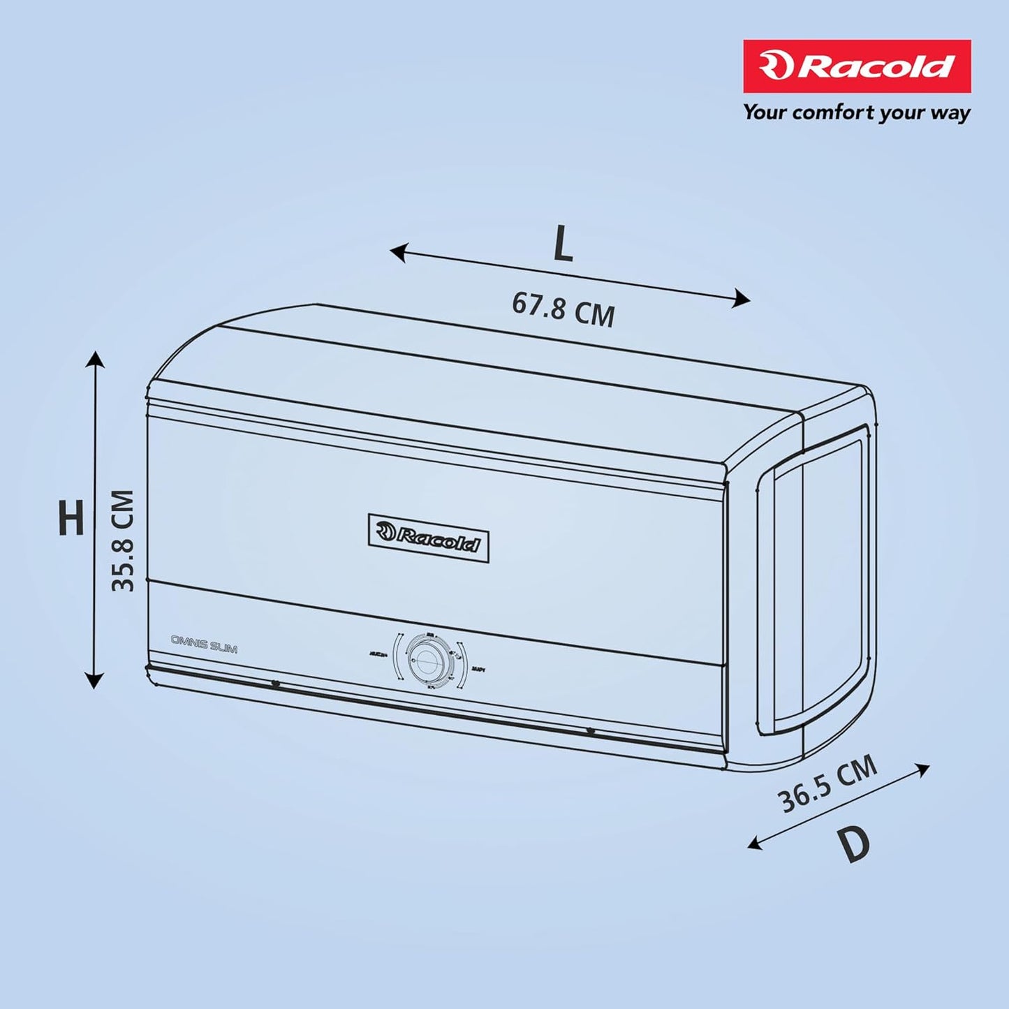 Racold Omnis Slim Water Heater