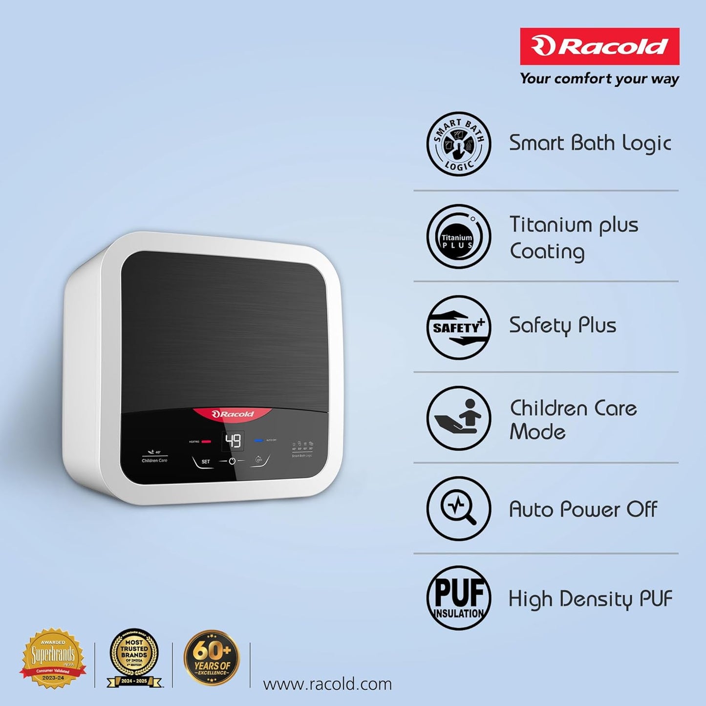 Racold Omni DG Wi-Fi Water Heater