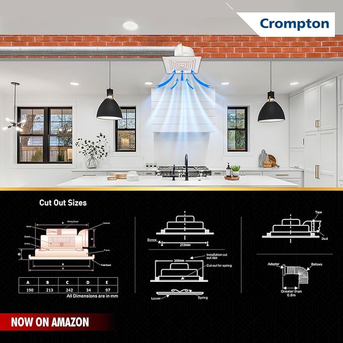 Crompton Brisk Air CM Exhaust Fan