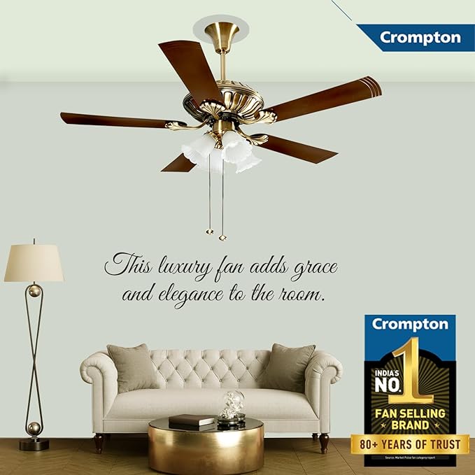 Crompton LUXIAN Jupiter Decorative Ceiling Fan