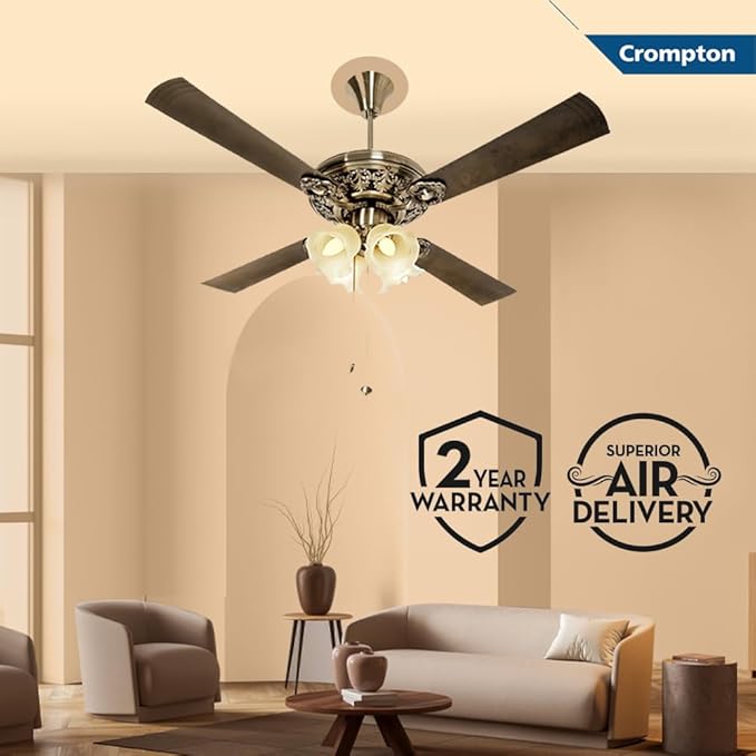 Crompton LUXIAN Nebula Decorative Underlight Ceiling Fan