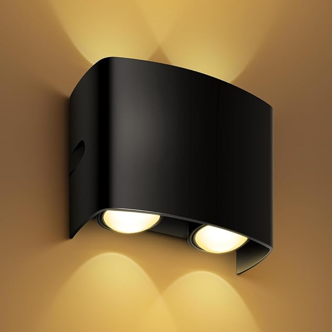 wipro Garnet 4 Watt 2 Ray Wall Light