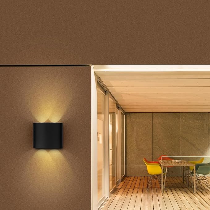 wipro Garnet 4 Watt 2 Ray Wall Light