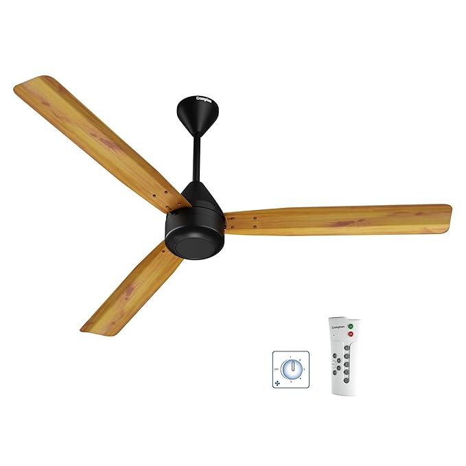 Crompton ENERGION Groove Regmote Ceiling Fan