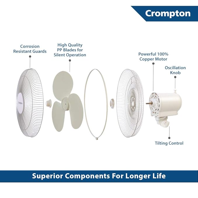 Crompton High Flo Neo Table Fan