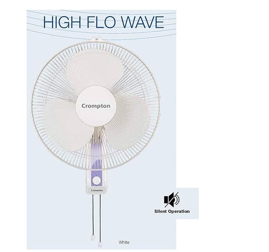 Crompton High Flo Wave plus wall fan