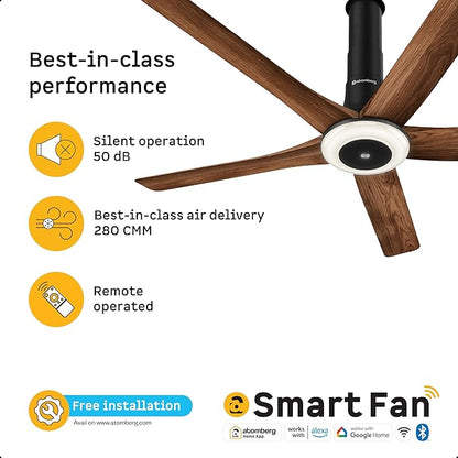 atomberg Emperion Magna Smart 1280mm BLDC Ceiling Fan