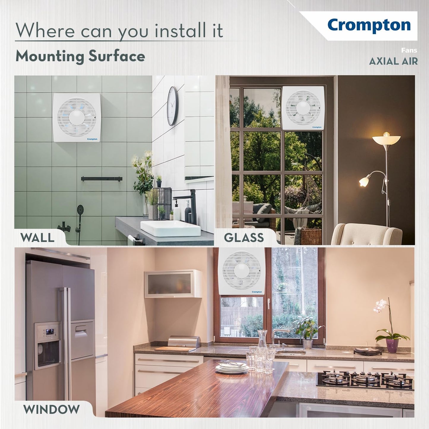 Crompton Axial Air Exhaust Fan