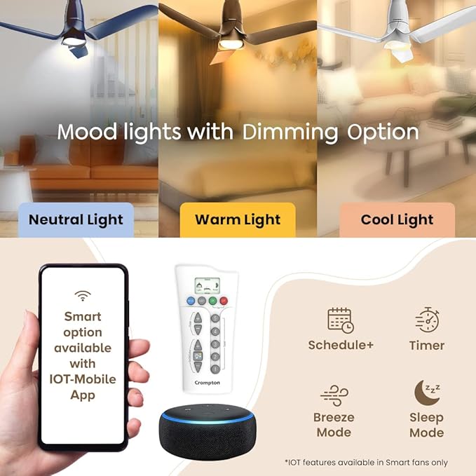 Crompton SilentPro Blossom SMART Ceiling Fan