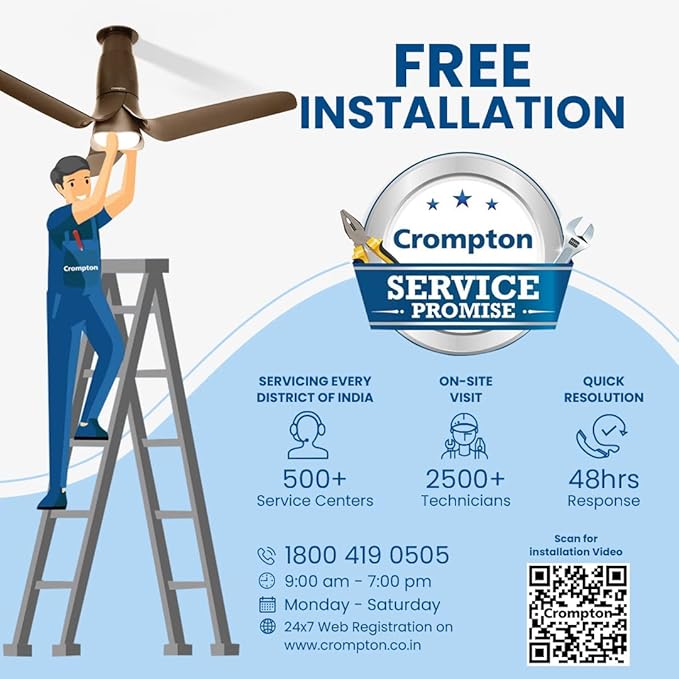 Crompton SilentPro Blossom SMART Ceiling Fan