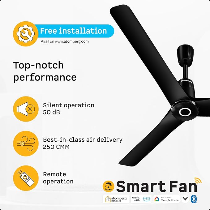 atomberg Aris Contour Smart 1200mm BLDC Ceiling Fan