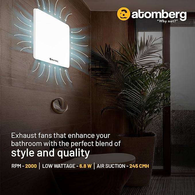 atomberg Studio Exhaust Fan 150mm (6 Inches)