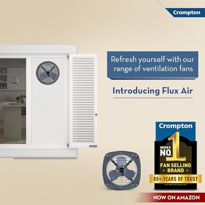 Crompton FLUX AIR Exhaust Fan 225mm