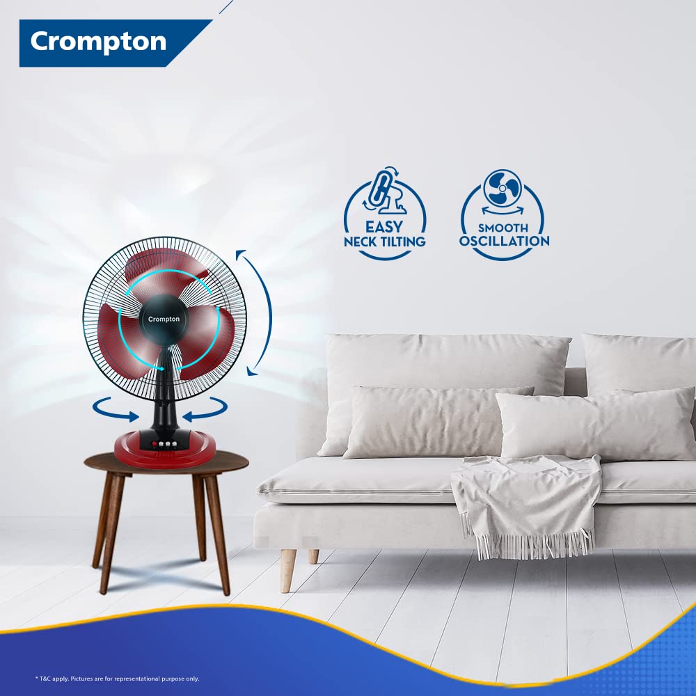 Crompton Gale Classic Table Fan