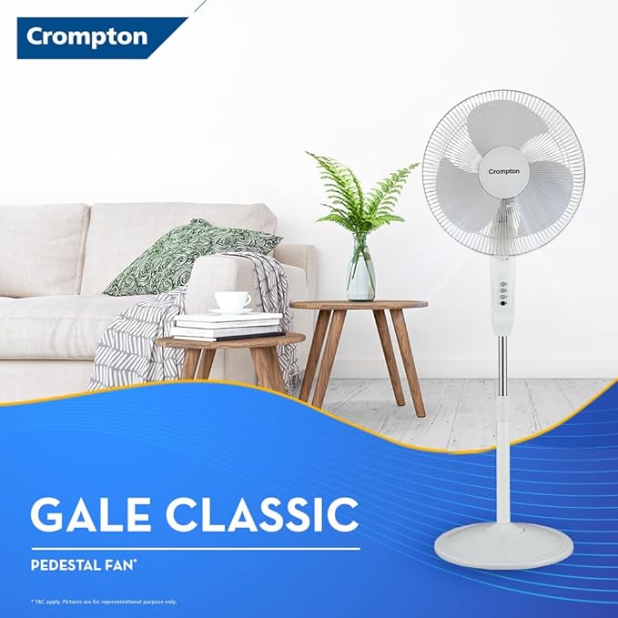 Crompton Gale Classic Pedestal Fan