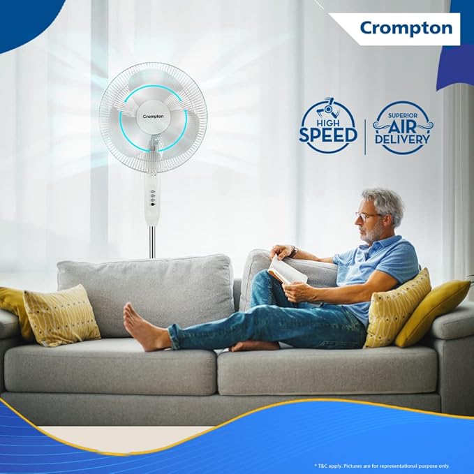 Crompton Gale Classic Pedestal Fan