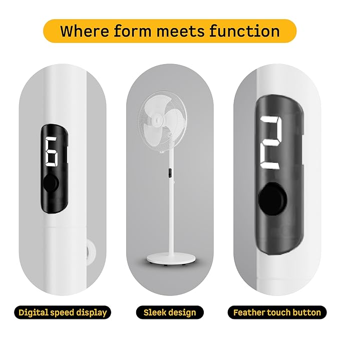 atomberg Izar Hi-Speed 400mm Pedestal Fan