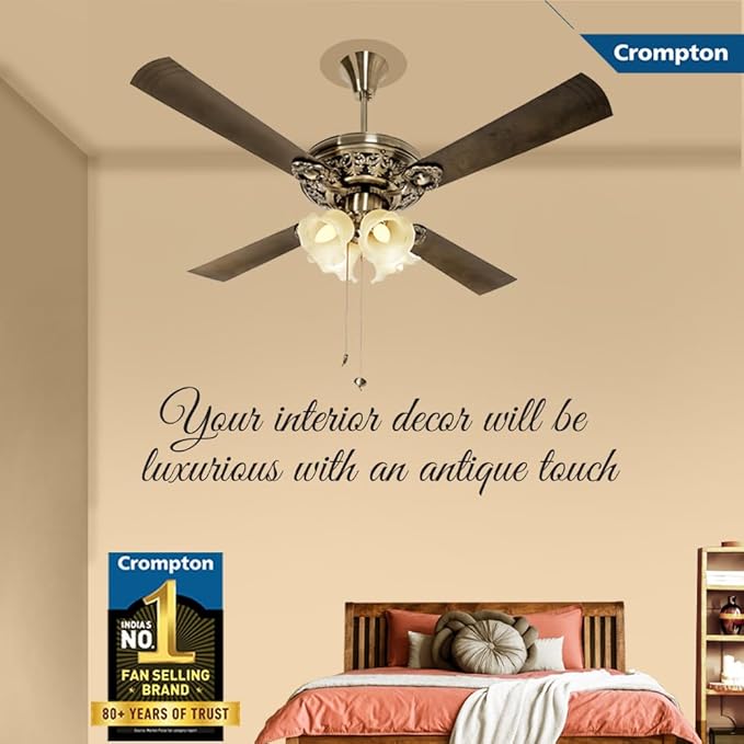 Crompton LUXIAN Nebula Decorative Underlight Ceiling Fan