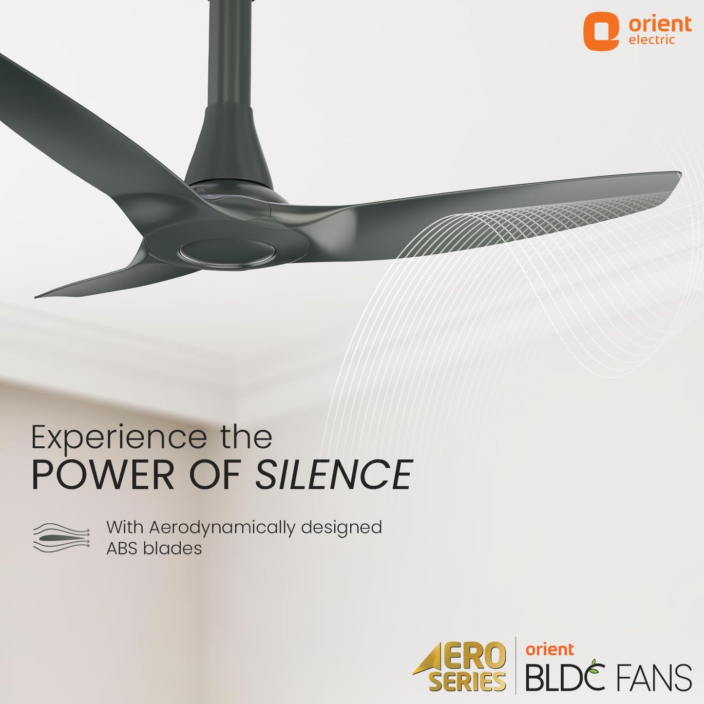 Orient Electric 1230 mm Aeroquiet Neu BLDC Ceiling fan