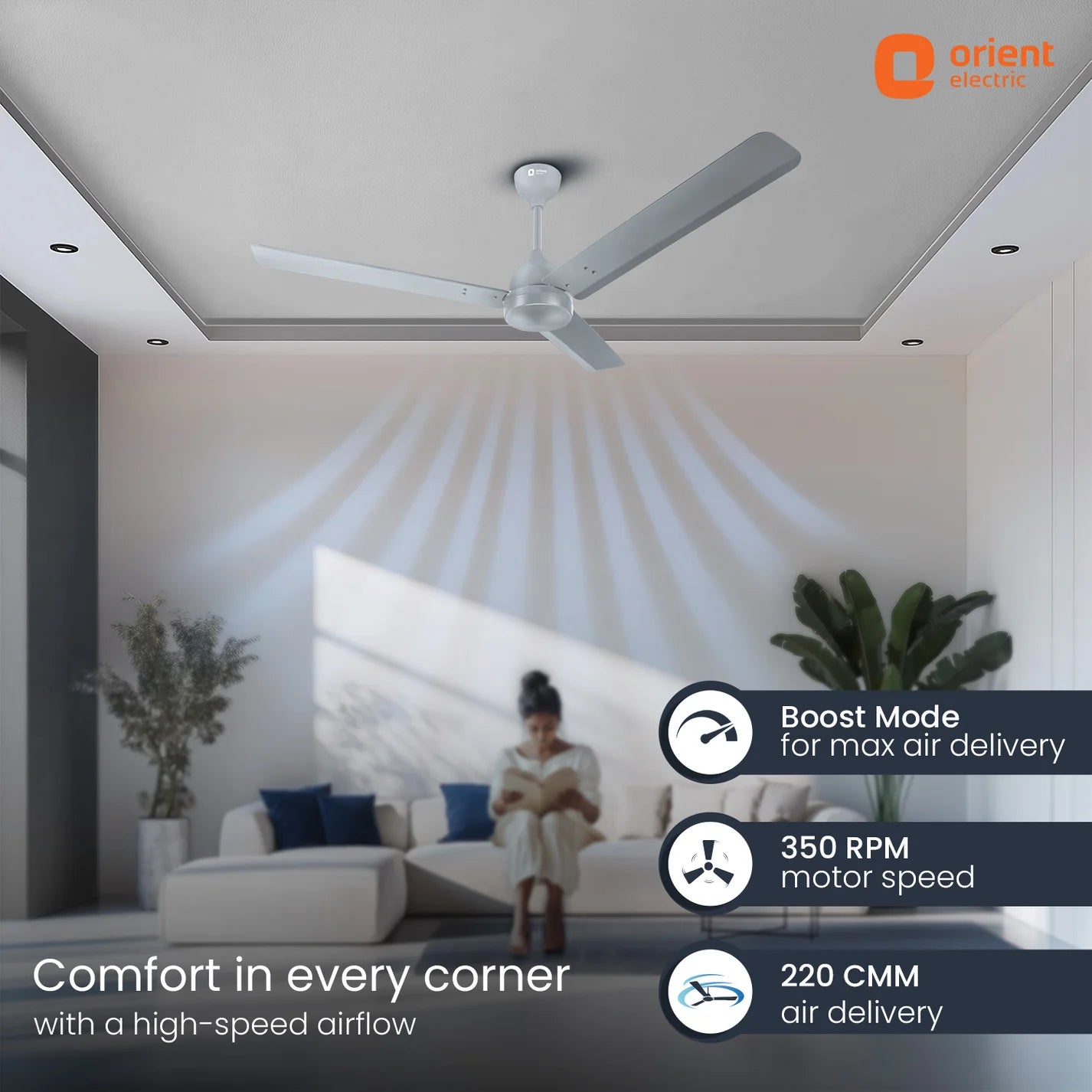 Orient Ecotech Neu BLDC 5 Star Ceiling Fan