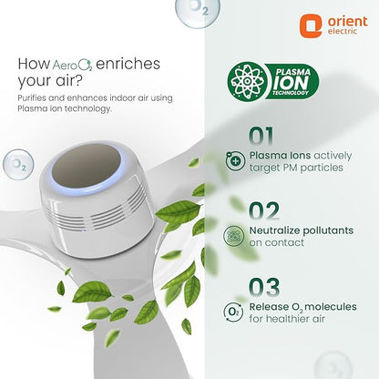 Orient Electric Aero O2 Oxygen Enriching BLDC Ceiling Fan