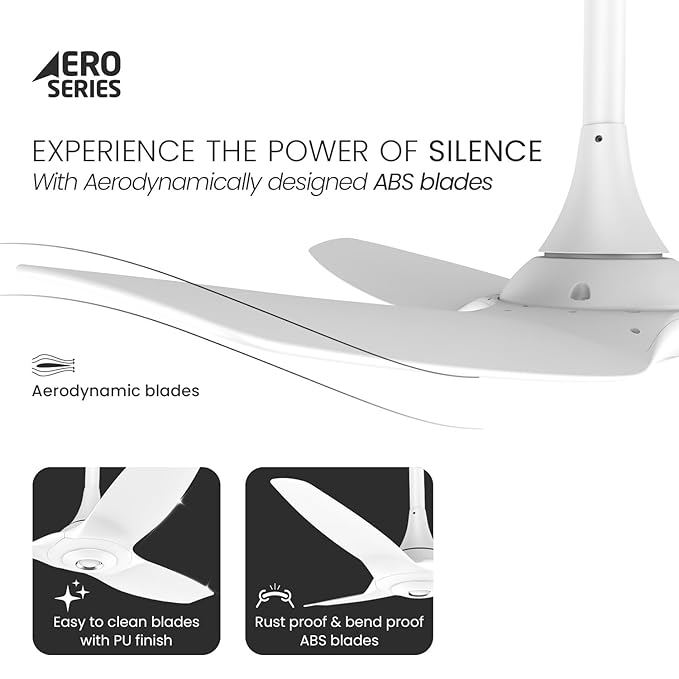 Orient Electric Aeroquiet 1200 mm Noiseless Premium Ceiling Fan