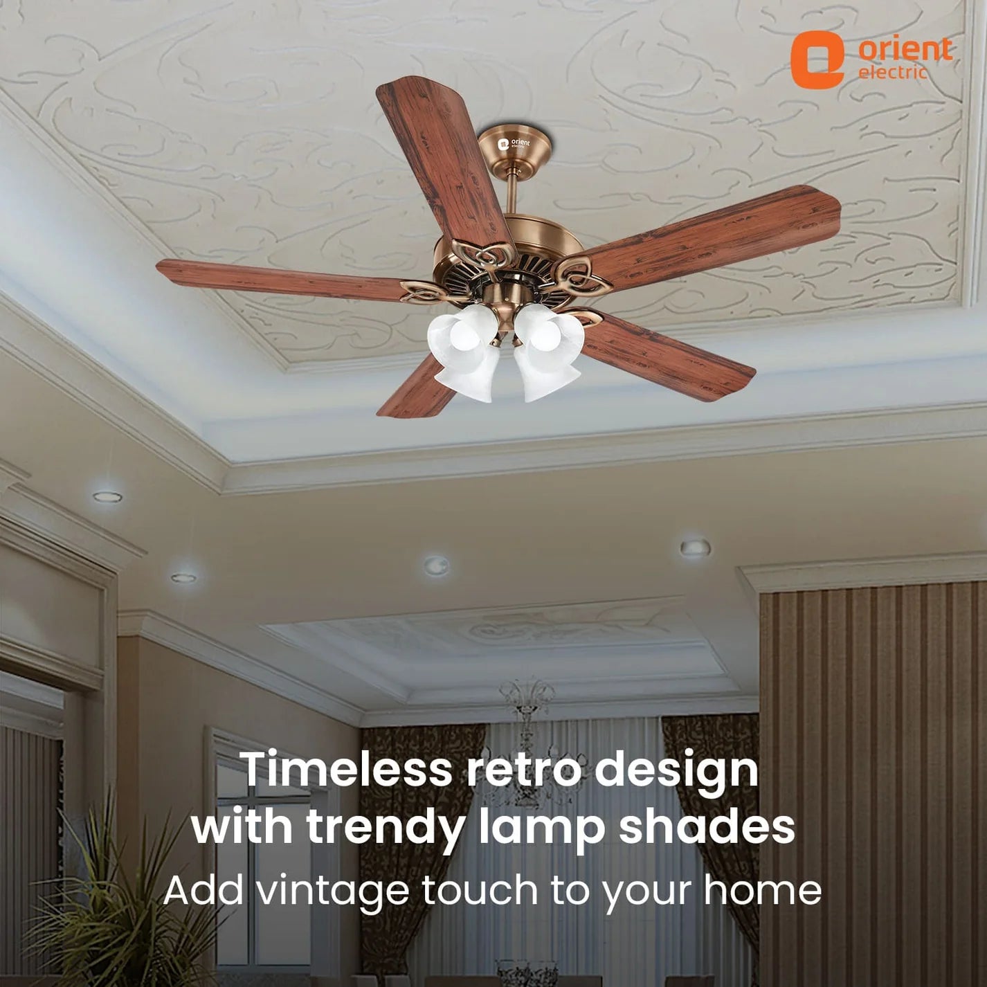 Orient Subaris Underlight Premium Ceiling Fan with Remote