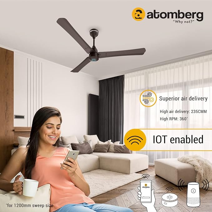atomberg Renesa+ 1200mm BLDC Ceiling Fan