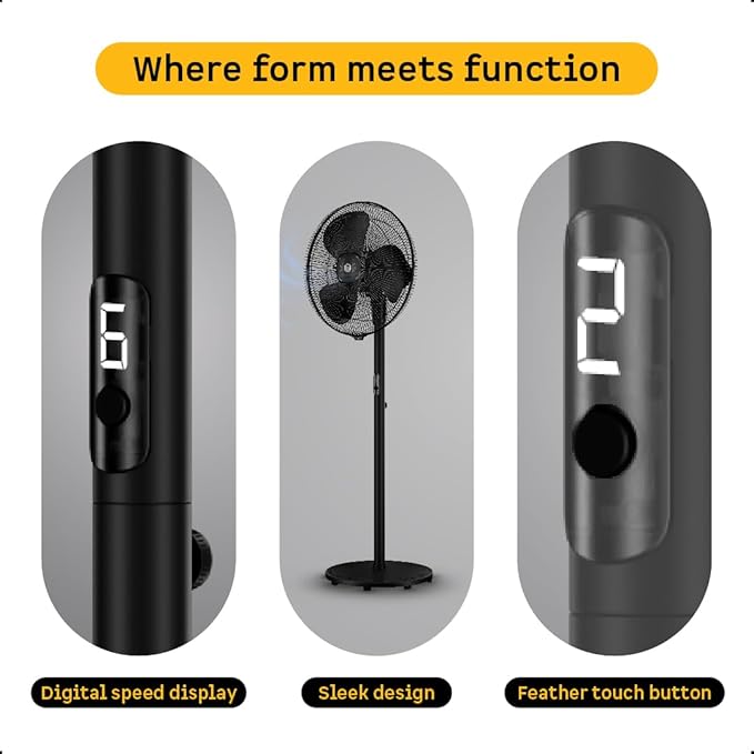 atomberg Renesa 400mm Pedestal Fan