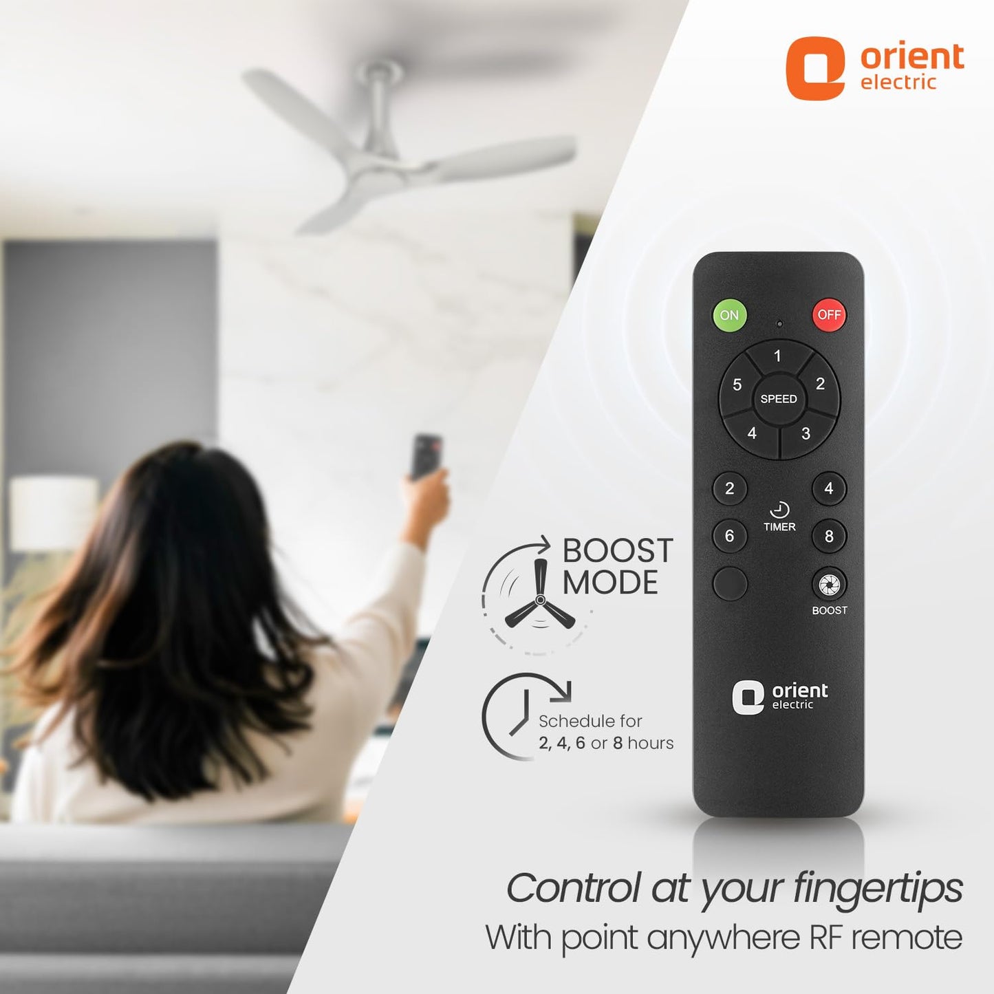 Orient Electric 1200 mm Aerosleek Ceiling Fan