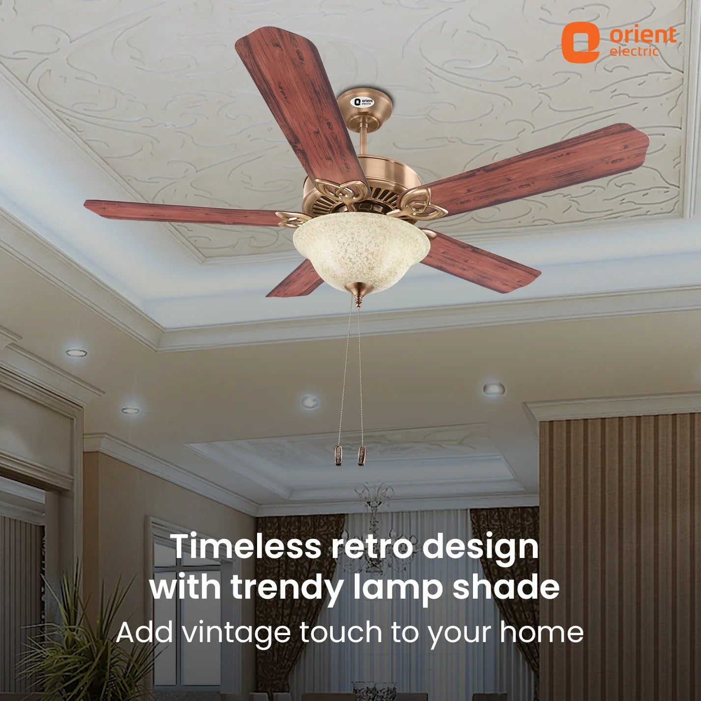 Orient Subaris Solo Underlight Ceiling Fan