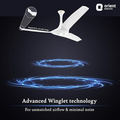 Orient Electric’s 1320 mm Aerostorm ceiling fan