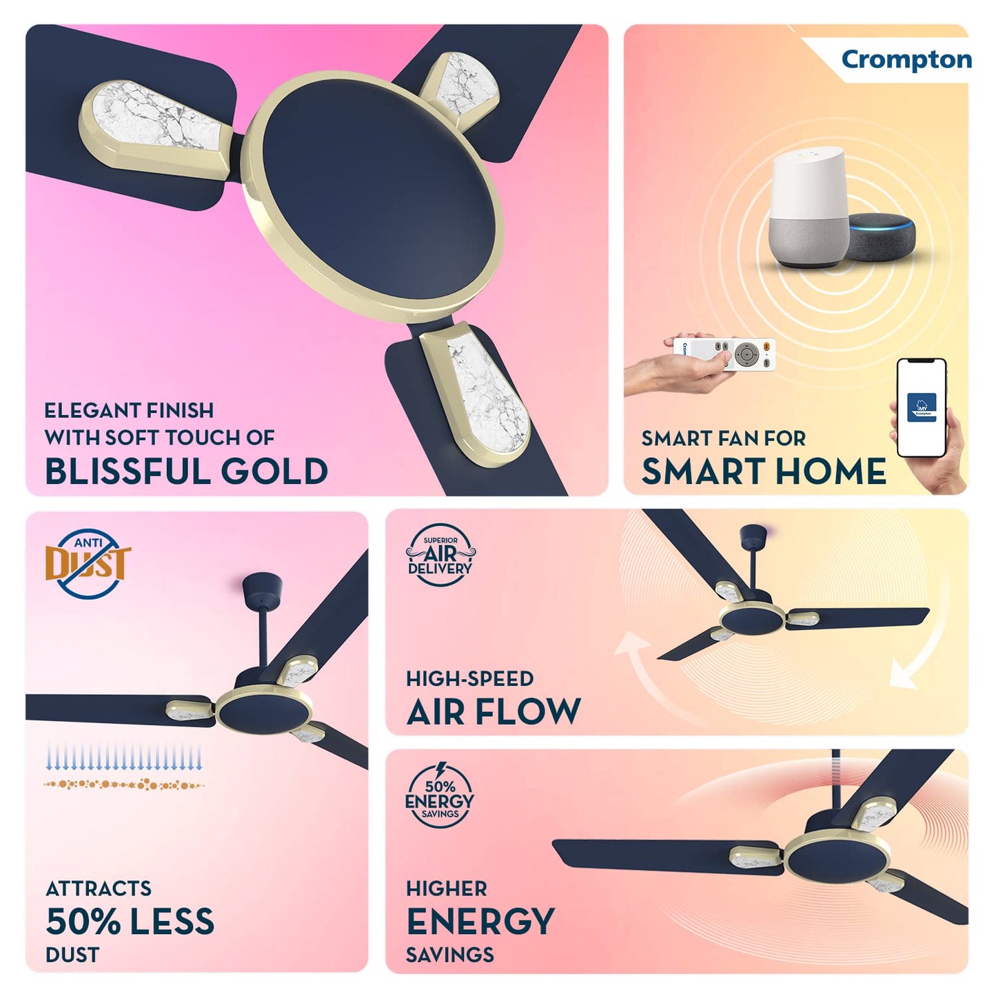 Crompton Energion Stylus Smart Ceiling Fan