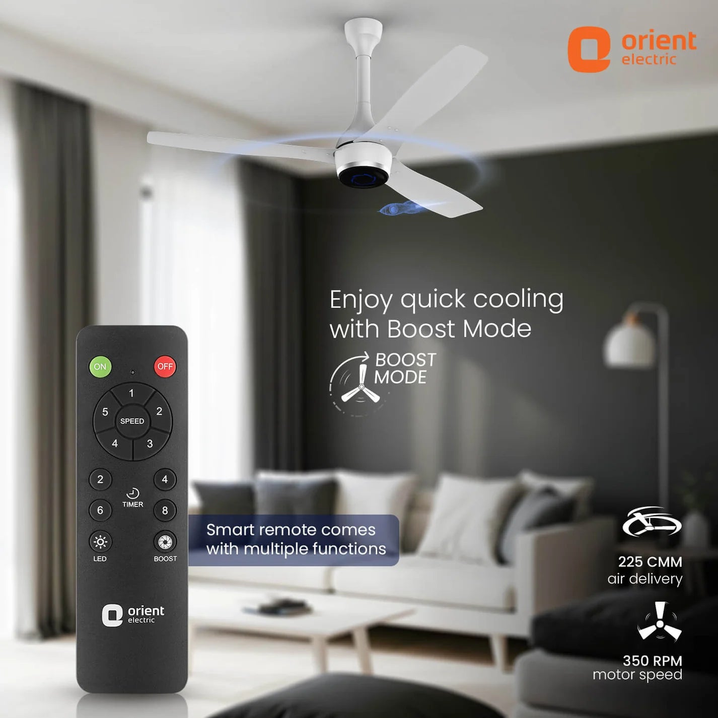 Orient AEON VC Smart BLDC Pro Ceiling Fan