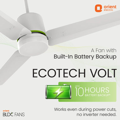 Orient Ecotech Volt BLDC Ceiling Fan With Remote
