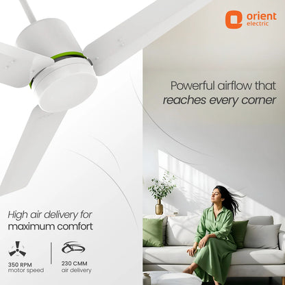 Orient Ecotech Volt BLDC Ceiling Fan With Remote